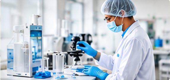 Scientist working in the laboratory